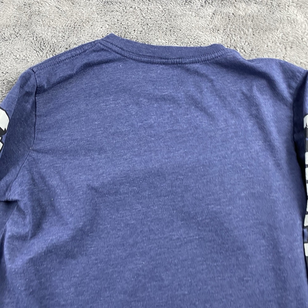 Minecraft Creeper Enderman Ghast Characters Boys Medium 10/12 Blue Long Sleeve - Picture 13 of 13
